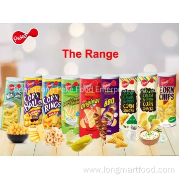 Peke Low Fat Potato Chips 100g Tube